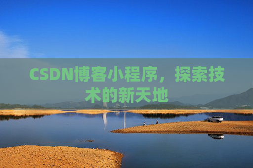 CSDN博客小程序，探索技术的新天地